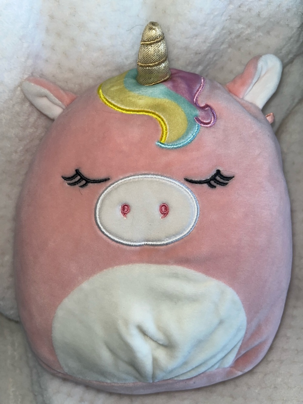 Squishmallows llene the Pink Unicorn - Plush Toy 8”